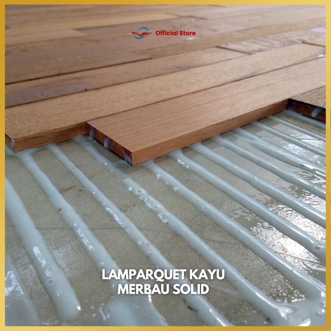 Lamparquet kayu Merbau Ukuran 30 cm - Gambar 3