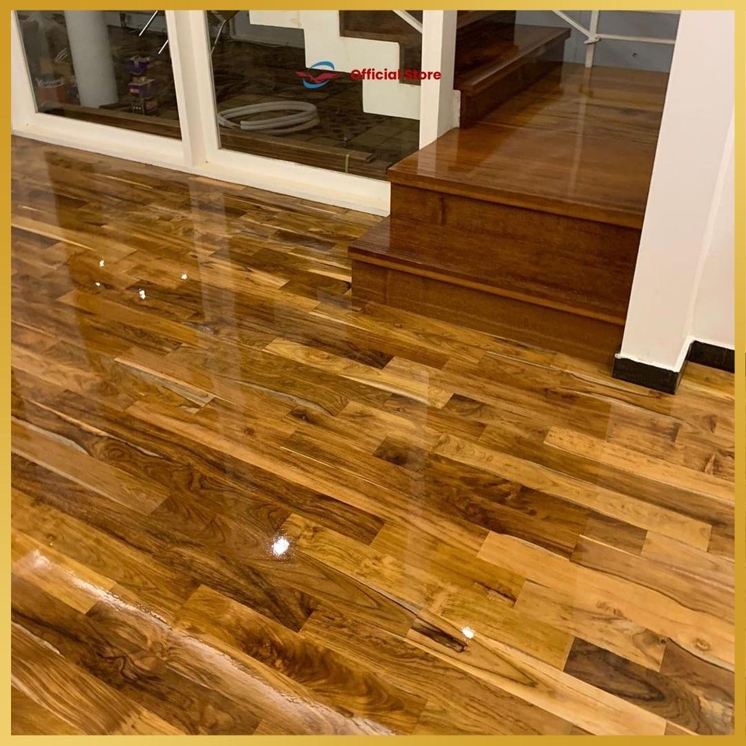 Parquet Jati Grade A Ukuran 25cm - Gambar 2