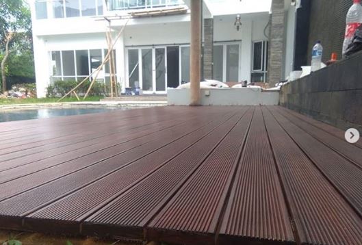 Lantai Kayu Outdoor / Kayu Decking Merbau Papua - Gambar 3