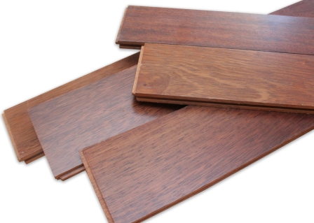 Flooring kayu Merbau Coating Panjang 30 - 90 cm