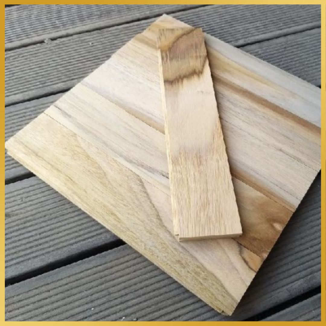Lantai Kayu Parquet Jati Grade C Ukuran 5x20cm - Gambar 2